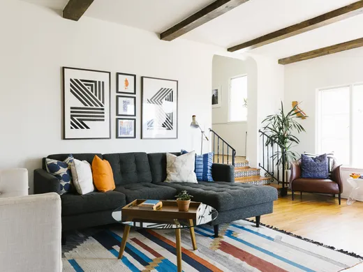 Living Room · Contemporary designed by Pamela