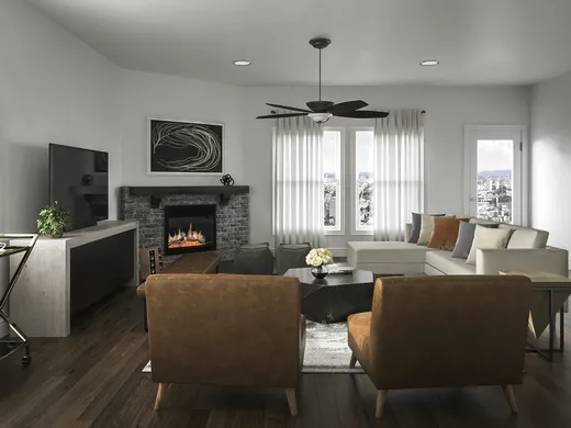 Living Room · Contemporary designed by Luisa
