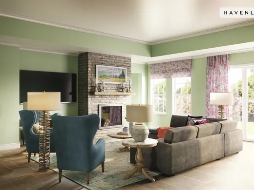 Living Room · Coastal designed by Julie