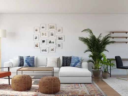 Living Room · Bohemian designed by Ghianella