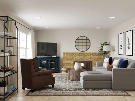 Living Room · Eclectic designed by Julieta