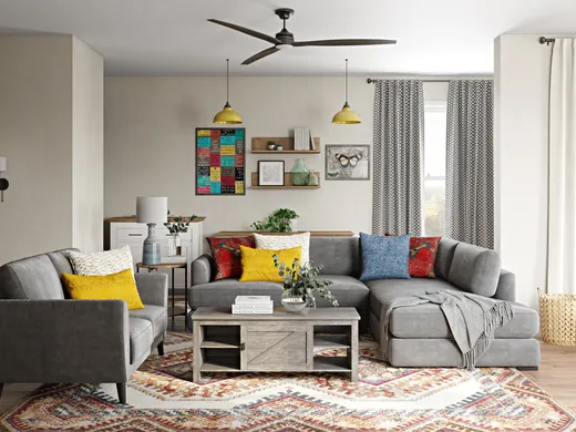 Living Room · Coastal designed by Taylor