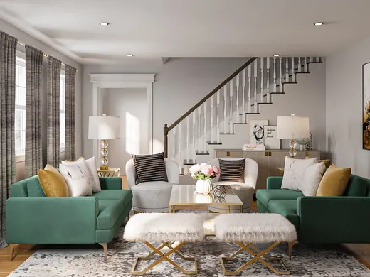 Living Room · Modern designed by Karen