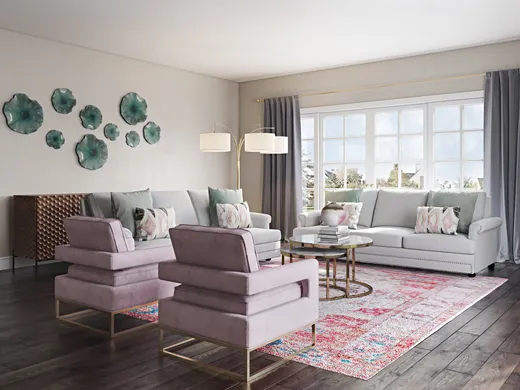 Living Room · Eclectic designed by Rocio