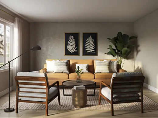 Living Room · Bohemian designed by Carly