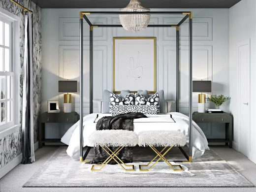 Bedroom · Contemporary designed by Hannah