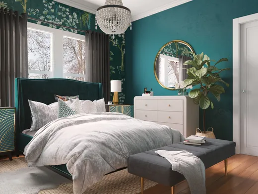 Bedroom · Eclectic designed by Hanna