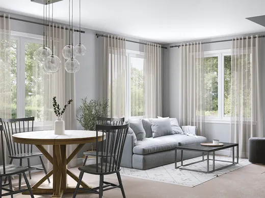 Dining Room · Scandinavian designed by Nicole