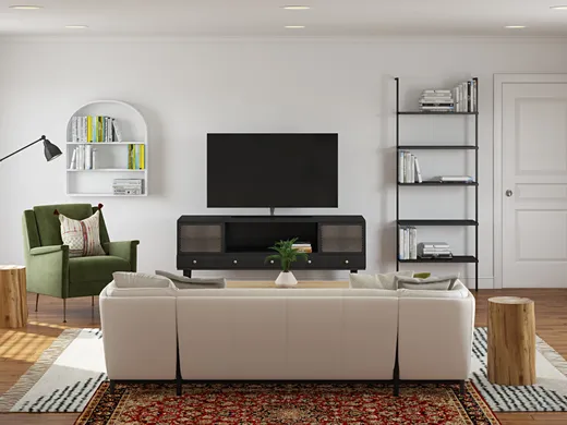 Living Room · Bohemian designed by Carsey