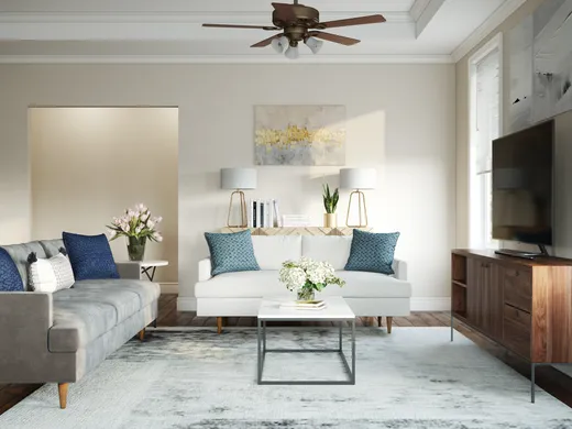 Living Room · Modern designed by Chanel