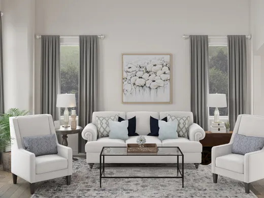 Living Room · Traditional designed by Jonica