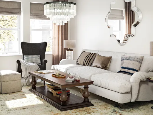 Living Room designed by Havenly