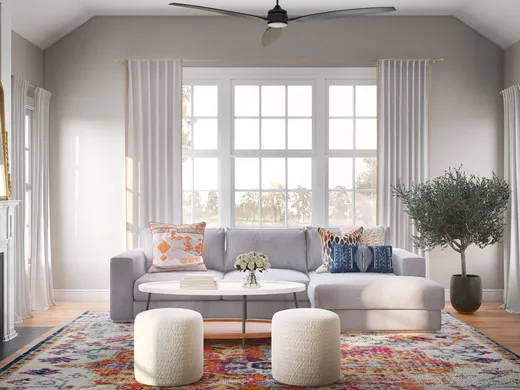 Living Room · Bohemian designed by Haley