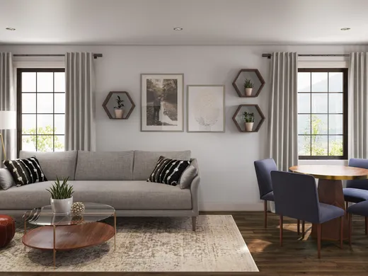 Living Room · Modern designed by Rebecca