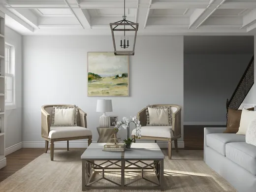 Living Room · Contemporary designed by Laura