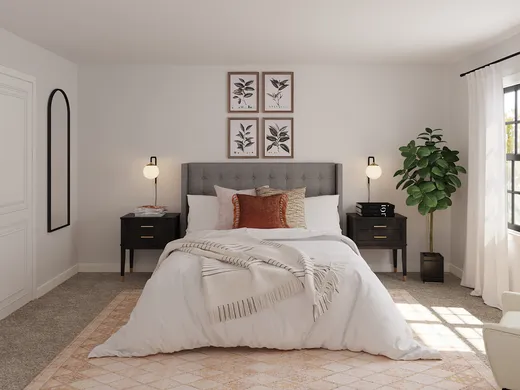Bedroom · Bohemian designed by Carsey