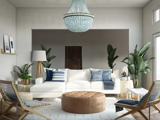 Living Room · Coastal designed by Ghianella