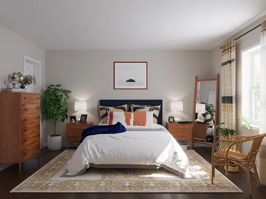 Bedroom designed by Brady