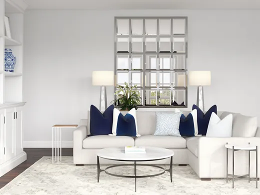 Living Room · Coastal designed by Amanda