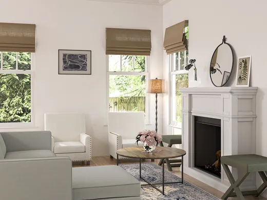 Living Room · Traditional designed by Deanna