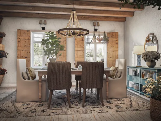 Dining Room · Traditional designed by Melissa