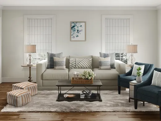 Living Room · Traditional designed by Fendy
