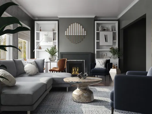 Living Room · Modern designed by Carlie