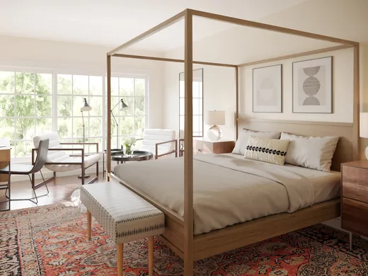 Bedroom designed by Robyn