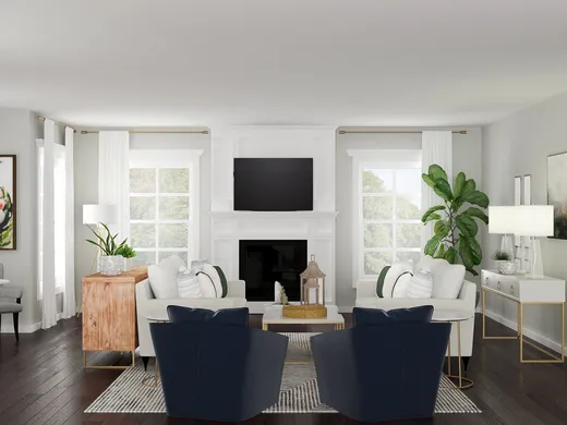 Living Room · Modern designed by Tracie