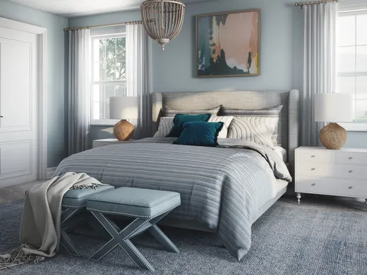 Bedroom · Contemporary designed by Elizabeth