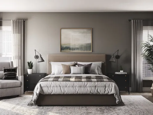 Bedroom · Eclectic designed by Laura