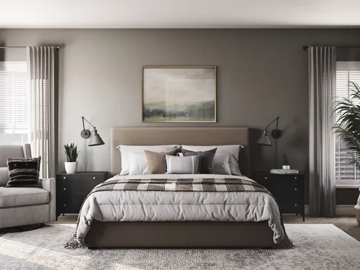Bedroom · Eclectic designed by Laura