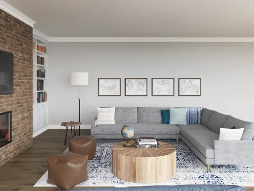Living Room · Modern designed by Megan