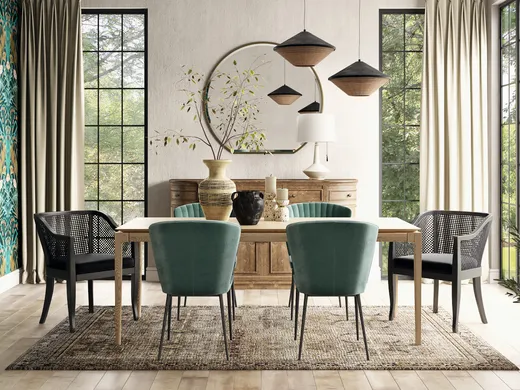 Dining Room · Eclectic designed by Melissa