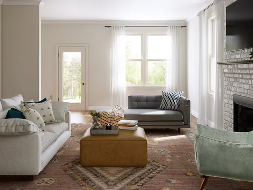 Living Room · Bohemian designed by Michelle