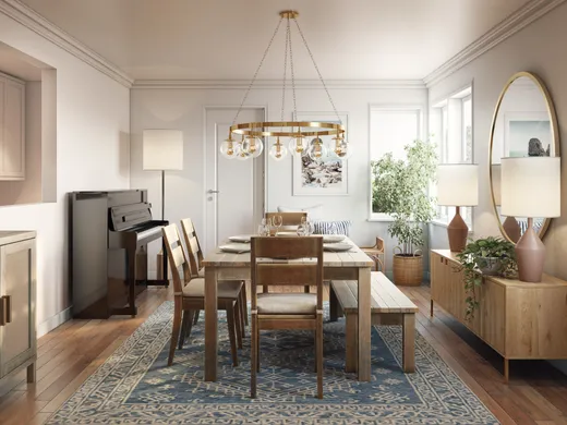 Dining Room · Eclectic designed by Shelly