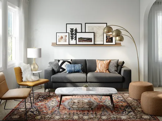 Living Room · Bohemian designed by Savannah