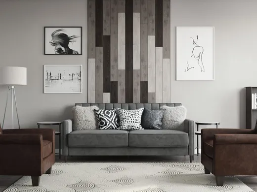 Living Room · Modern designed by Katie