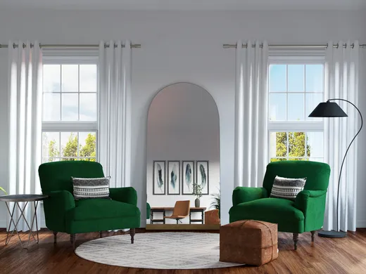 Bedroom · Midcentury Modern designed by Katie