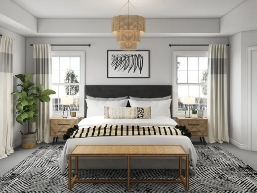 Bedroom · Contemporary designed by Kelly