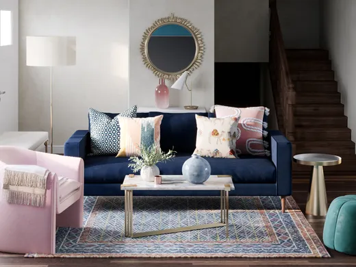 Living Room · Eclectic designed by Catrina
