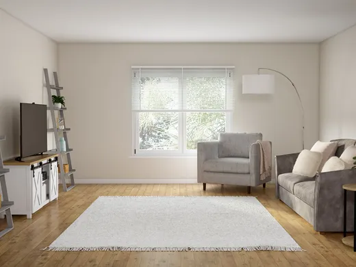 Living Room · Glam designed by Rebecca