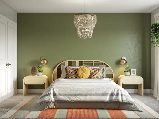 Bedroom · Eclectic designed by Natalie