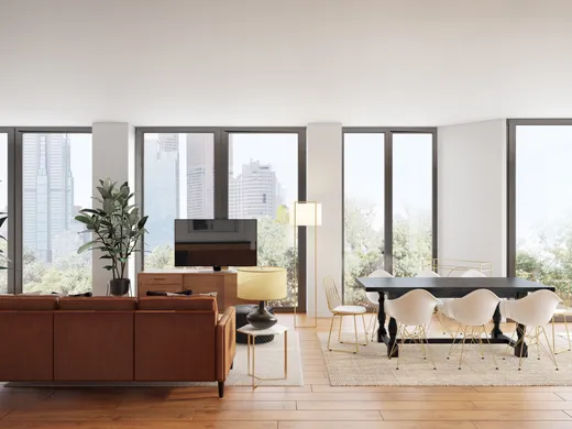 Living Room · Glam designed by Natalie