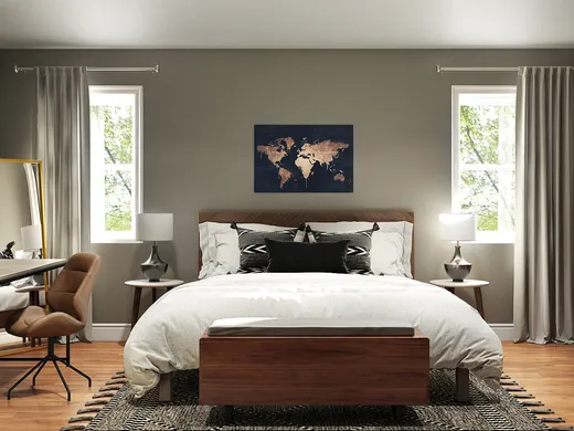Bedroom · Industrial designed by Haley