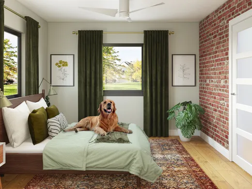 Bedroom · Bohemian designed by Brooke