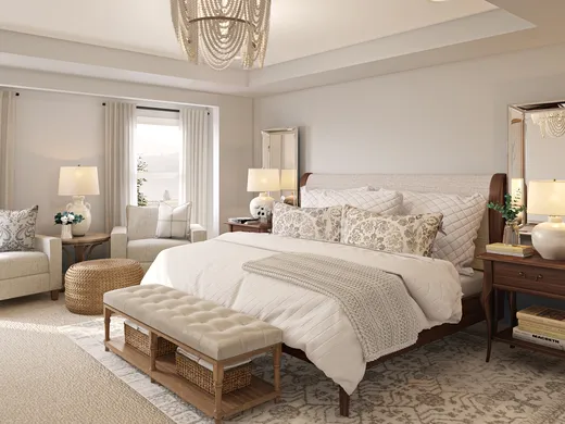 Bedroom · Farmhouse designed by Kelsey