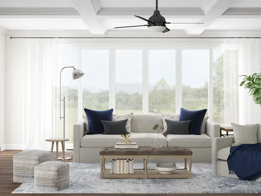 Living Room · Farmhouse designed by Katie