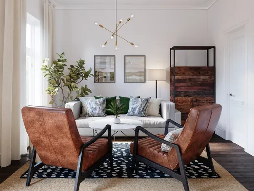 Living Room · Contemporary designed by Dani
