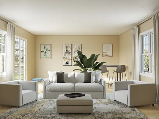 Living Room · Modern designed by Katie